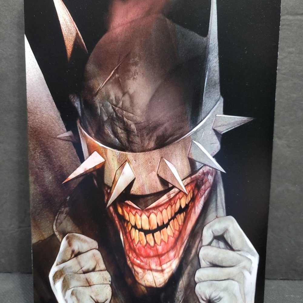 Batman Who Laughs DC comics Wall Photo Art Board Print 11.75in x 7.25in